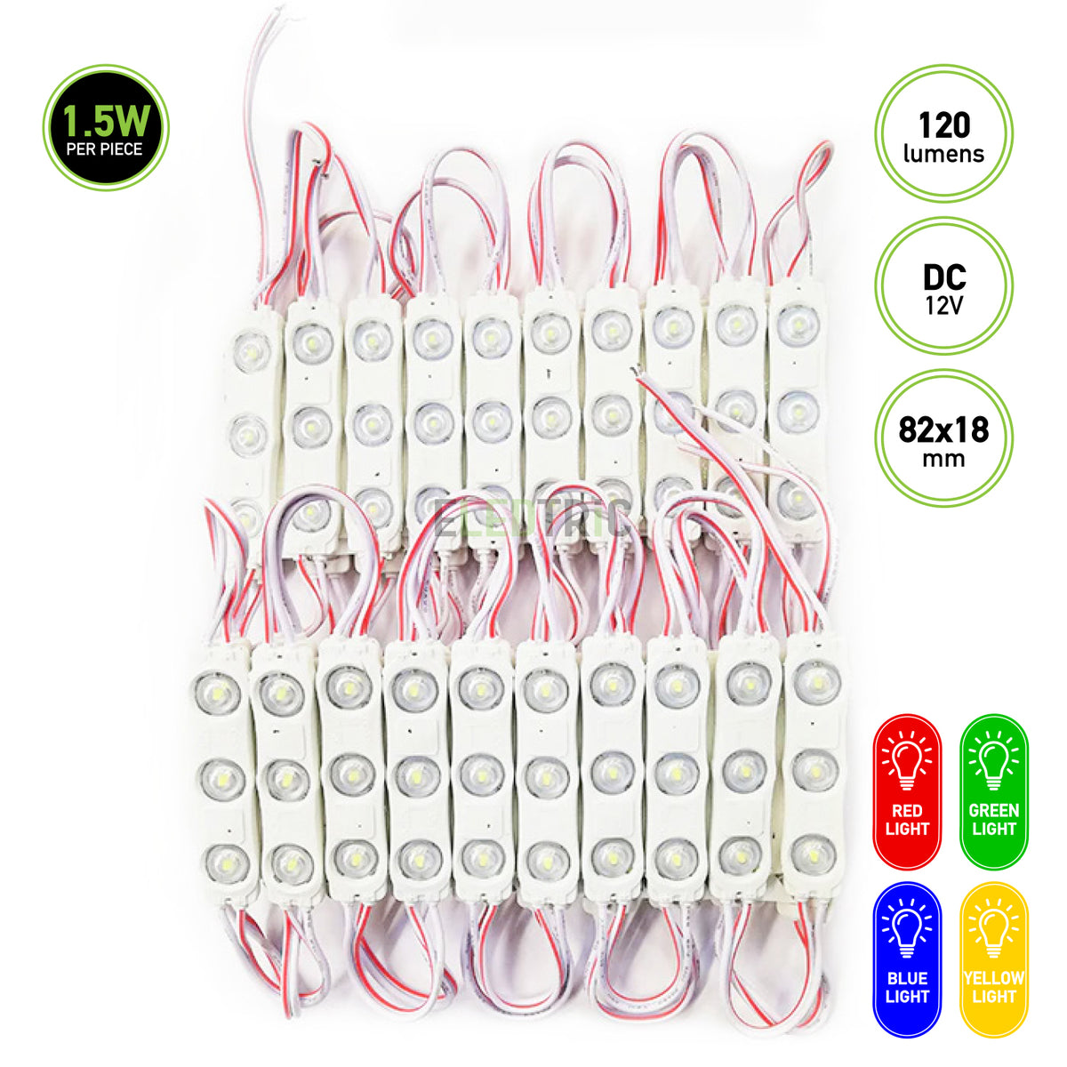 Eledtric - Single Colour 2835 LED Module 1.5w