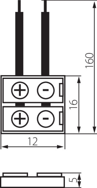 Eledtric - Connector for LED tapes CONNECTOR
CONNECTOR 8-CP