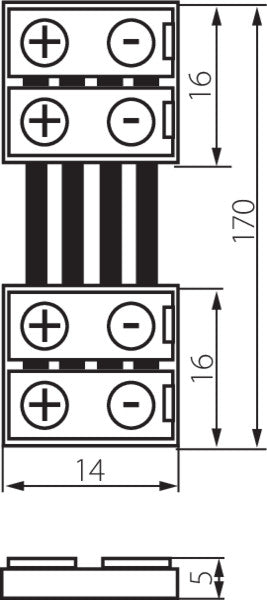 Eledtric - CONNECTOR RGB 10-CPC for LED tapes CONNECTOR RGB