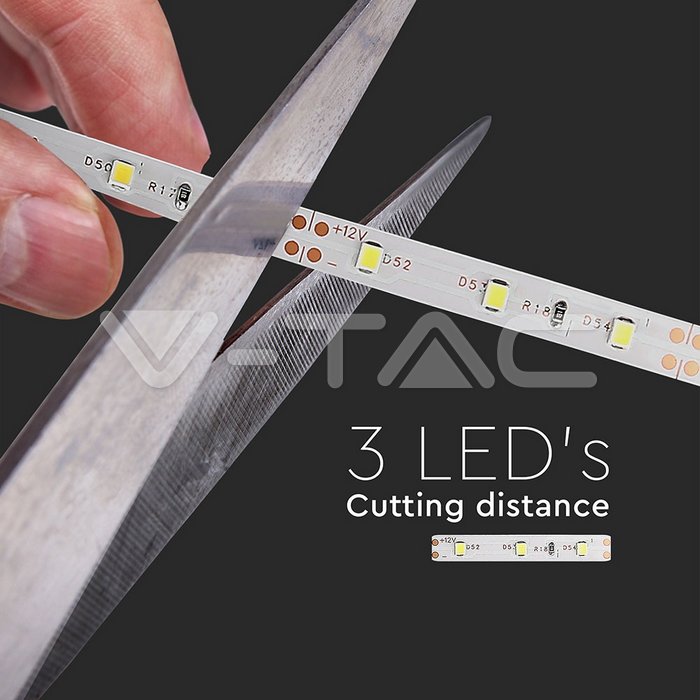 Eledtric - LED Strip SMD3528 60LEDs Red IP20