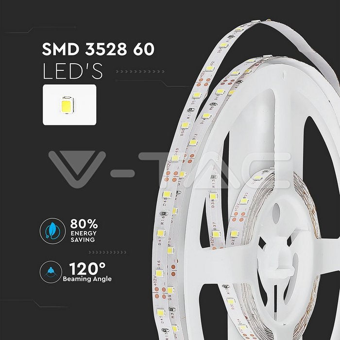 Eledtric - LED Strip SMD3528 60LEDs Red IP20