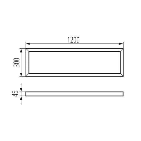 Eledtric - Surface-mounted frame ADTR