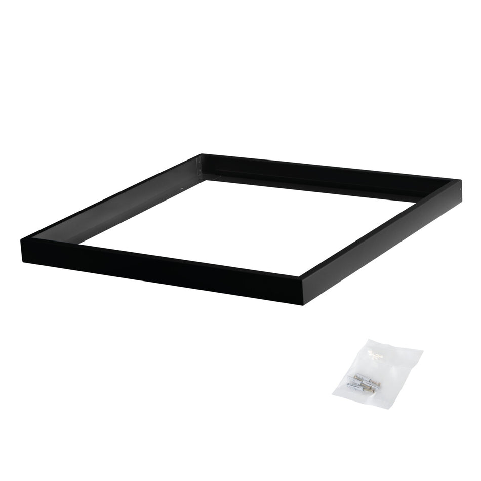 45mm Surface-mounted frame ADTR 600mm x 600mm Black colour
