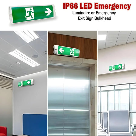 Eledtric - LED Emergency Lights 6500k, Cool White