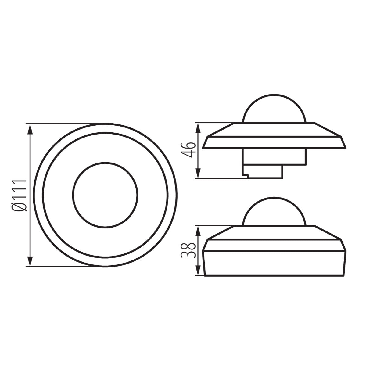 Eledtric - PIR Motion Sensor Presence Detector