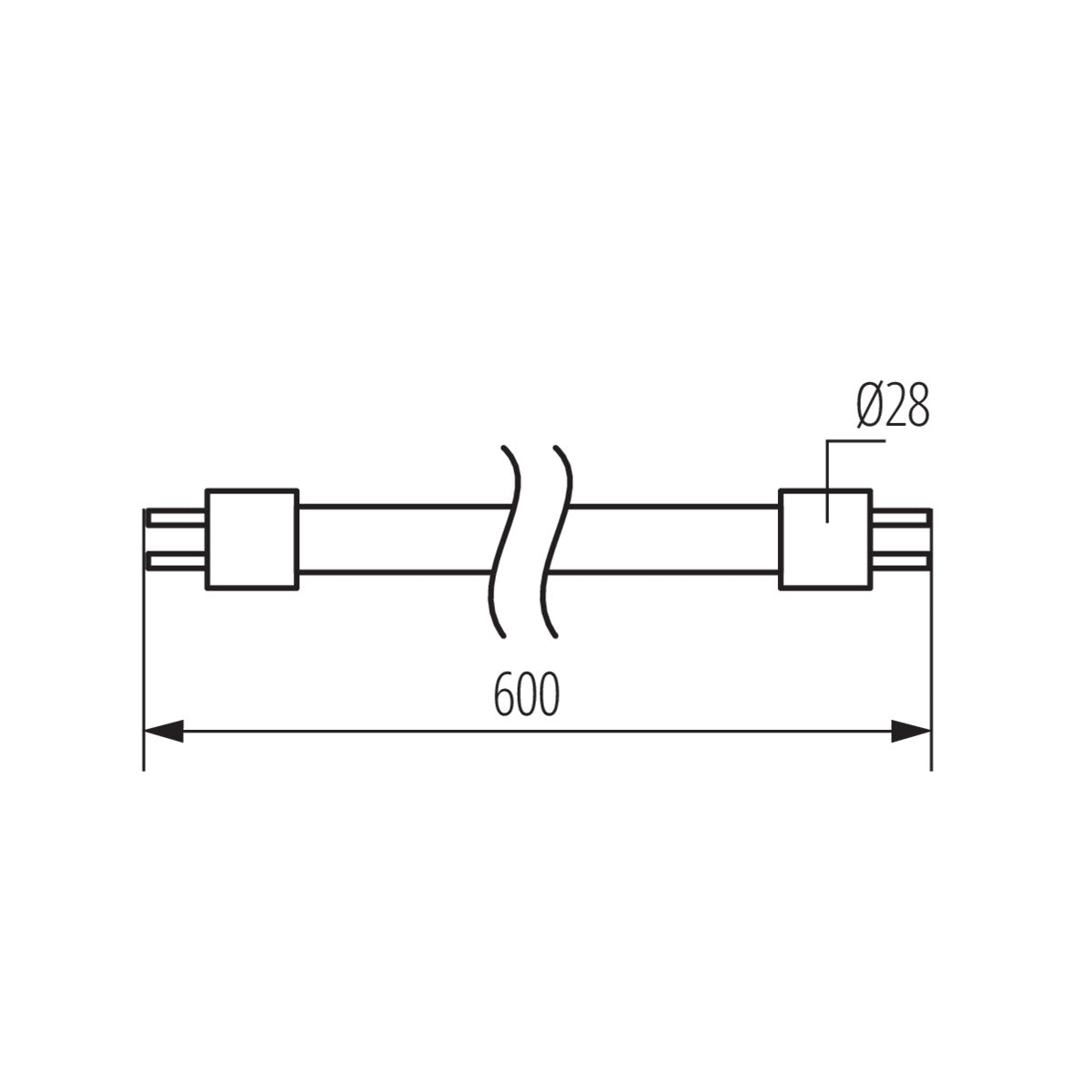 LED light source T8 LED 9-CW