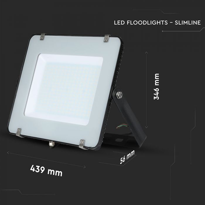 Eledtric - SMD Black Body Floodlight - Flood & Light Spots