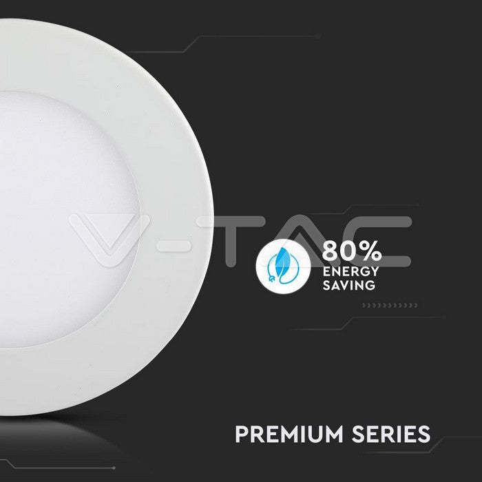 Eledtric - 18W LED Panel Premium Round White