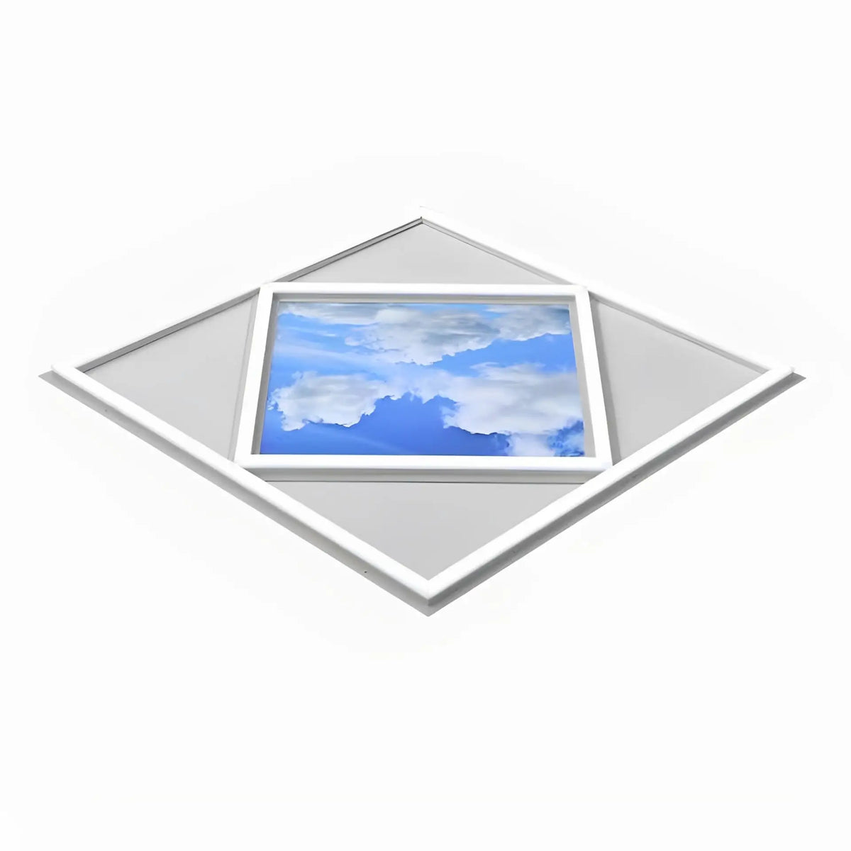 Diamond Shape Sky LED Ceiling Panel Light | 600mm x 600mm | Anti-Yellowing