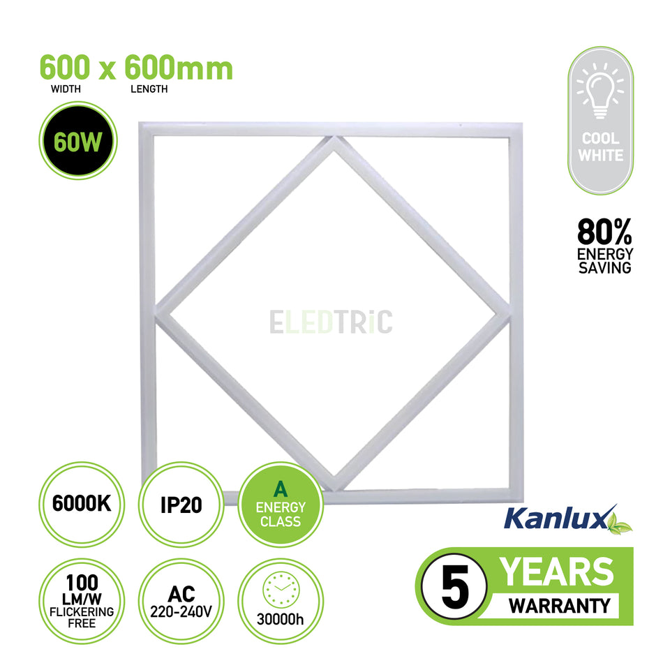 Eledtric - Diamond LED Frame Panel Light