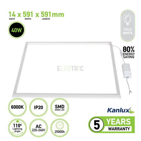 Eledtric - LED lighting frame AVAR LED AVAR 6060 40W-CW