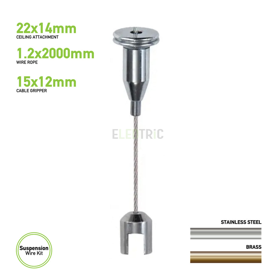 durable brass hanging suspension kit