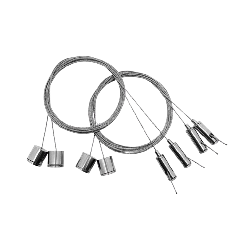 Eledtric - Wholesale self-locking function cable adjustable ceiling light suspension kit for light hanging system