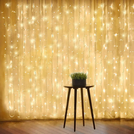 Curtain String 200 LEDS 2 X 2M Strip Lights - Eledtric