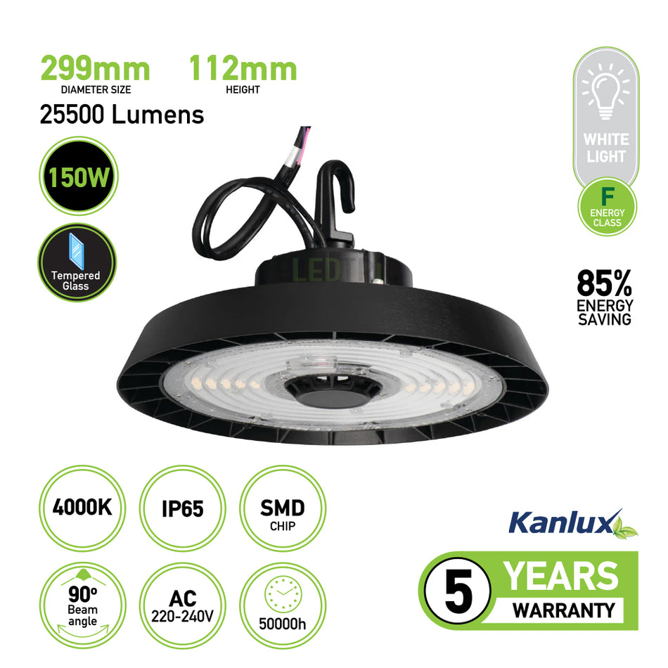 High-bay LED light fitting HB PRO STRONG 150W-NW