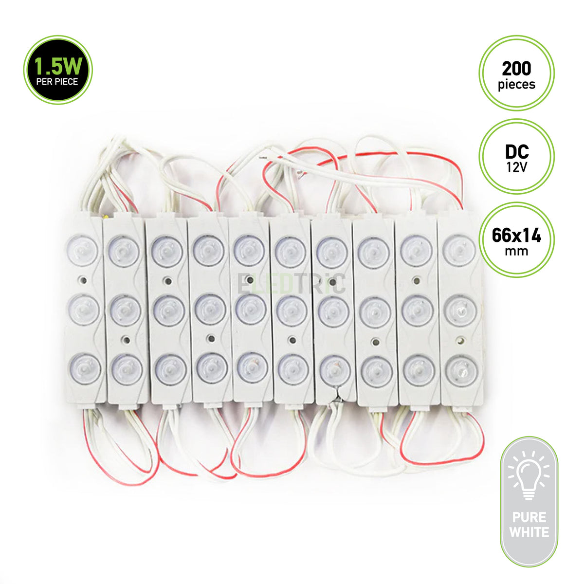 Eledtric - Pure White LED Injection Module