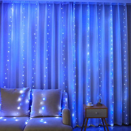 Curtain String 200 LEDS 2 X 2M Strip Lights - Eledtric