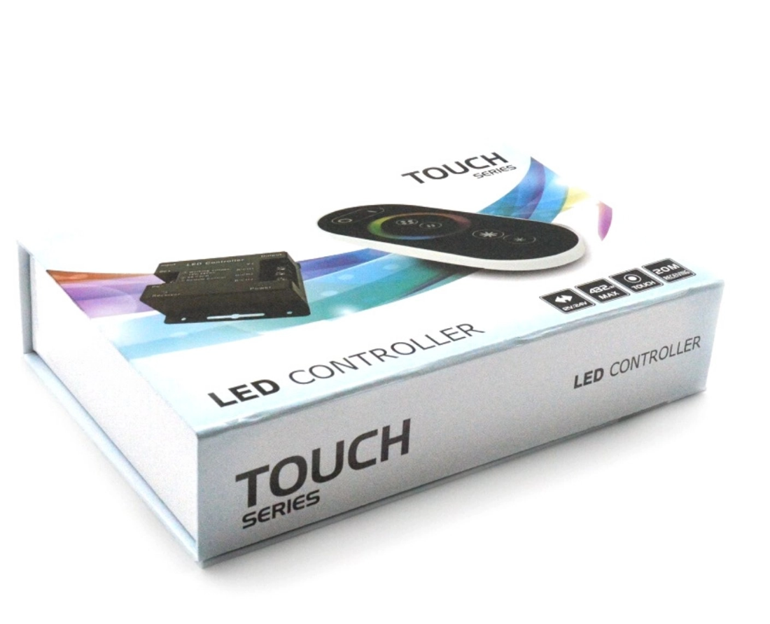 Eledtric - Touch Series RGB LED Controller with RF Remote Control
