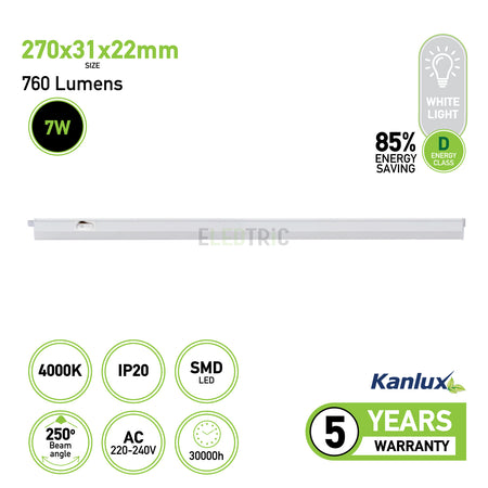 Eledtric - Kanlux LED under cabinet fitting LINUS LED