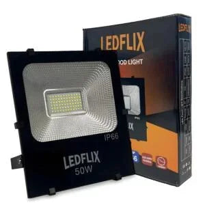 LED Floodlights IP66, 50W with Cold White