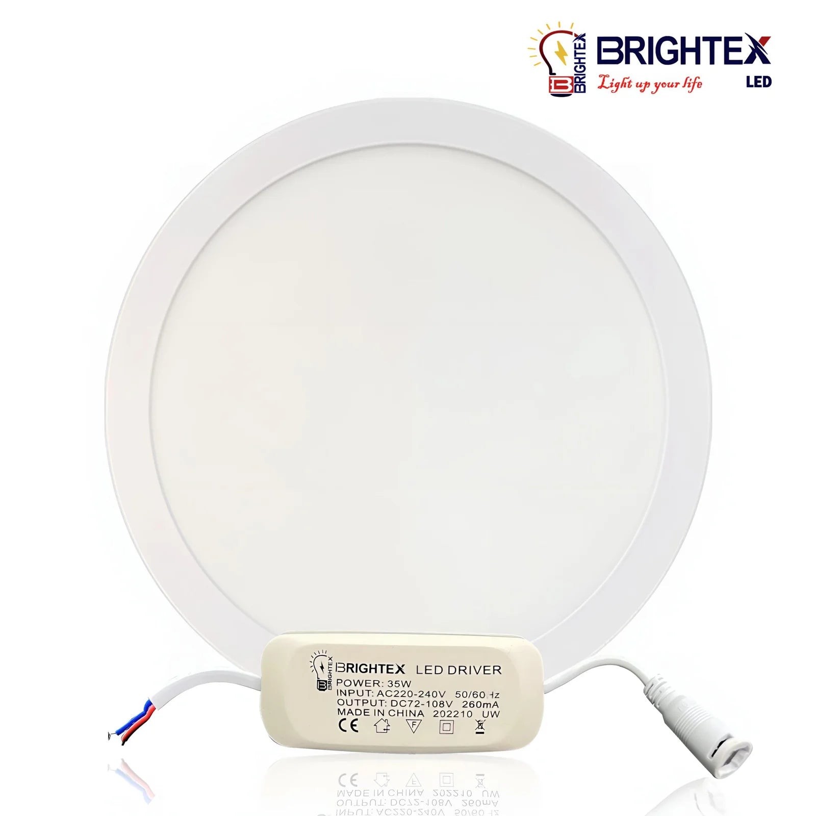 LED Panel Light 35W, 7000K, cool white