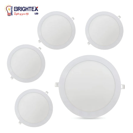 Led Round Panel Light 20w Recessed ,Cool White