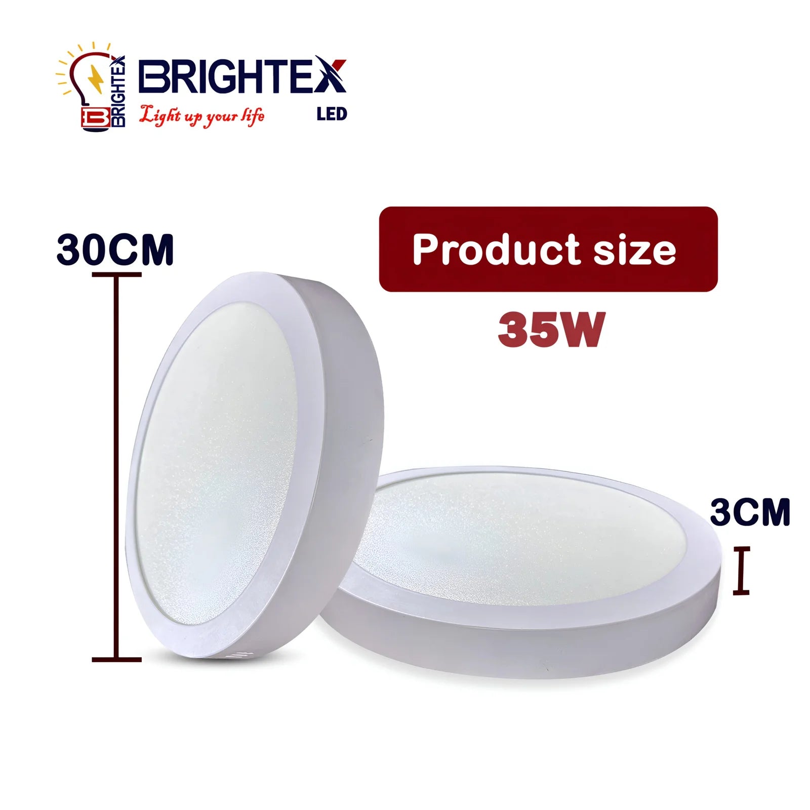 LED Panel Light 35W, 7000K, cool white